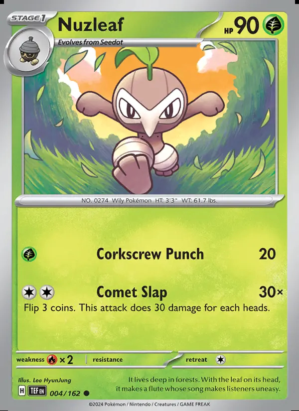 Image of the card Nuzleaf