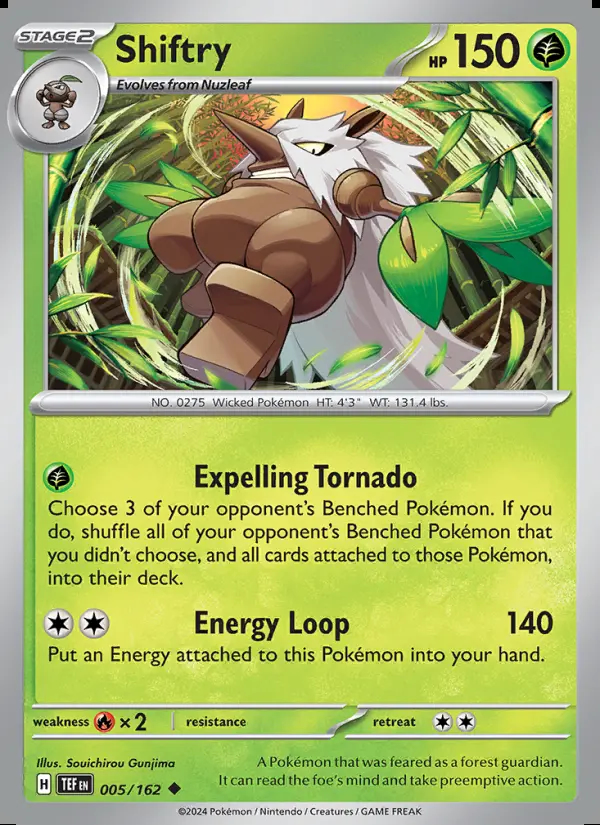 Image of the card Shiftry
