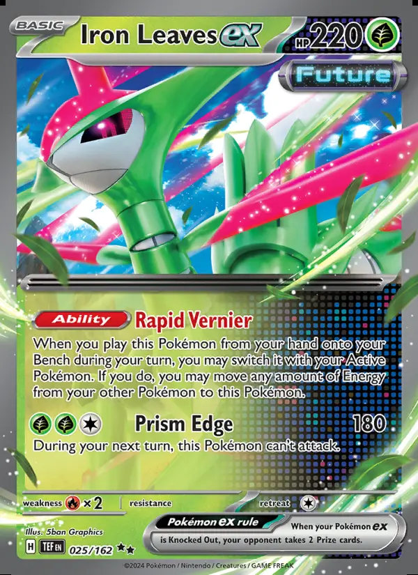 Image of the card Iron Leaves ex