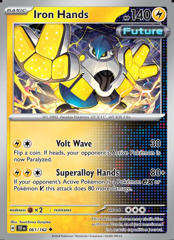 Image of the card Iron Hands