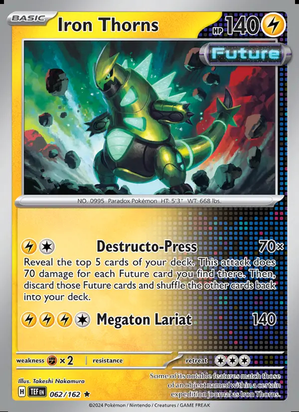 Image of the card Iron Thorns