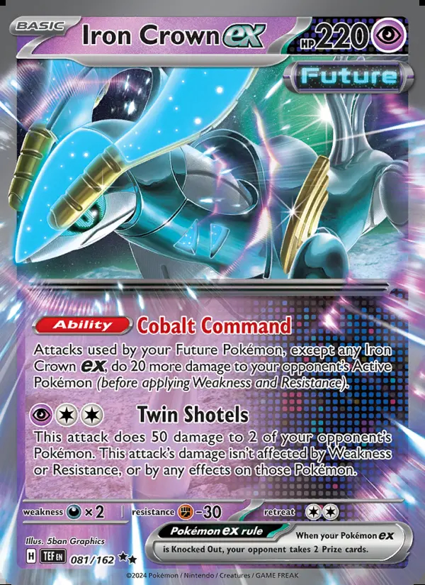 Image of the card Iron Crown ex