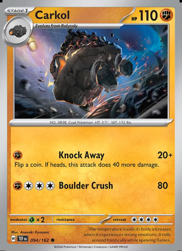Image of the card Carkol