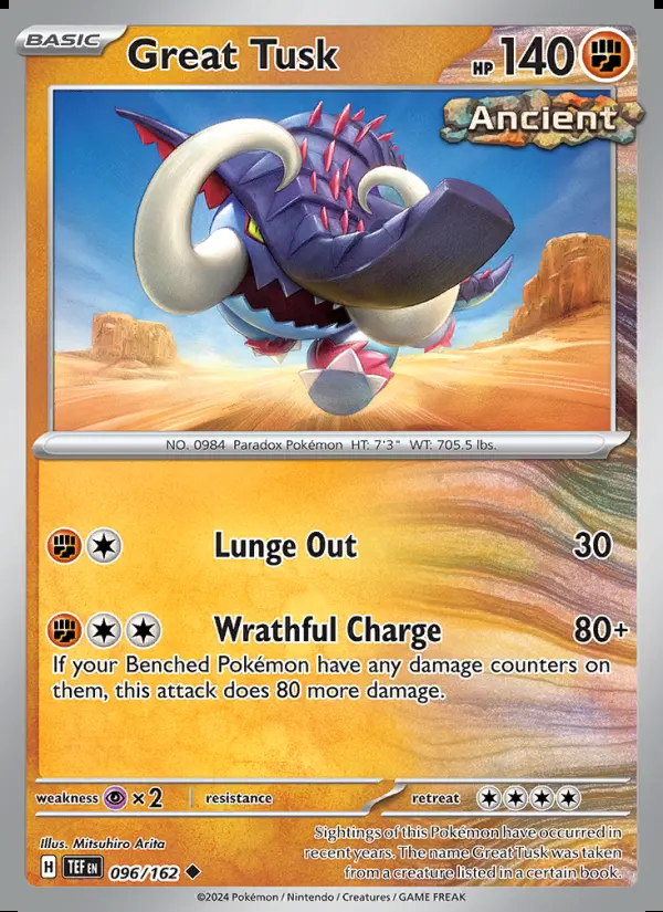 Image of the card Great Tusk