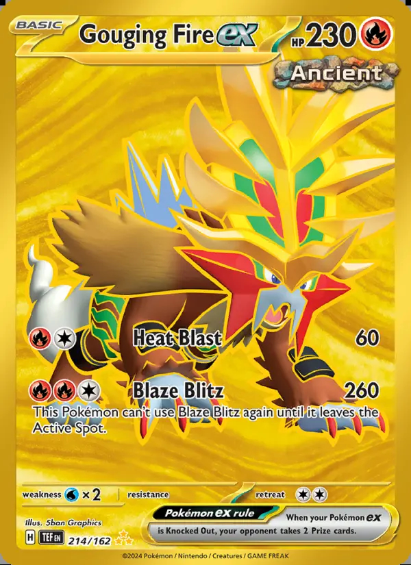 Image of the card Gouging Fire ex