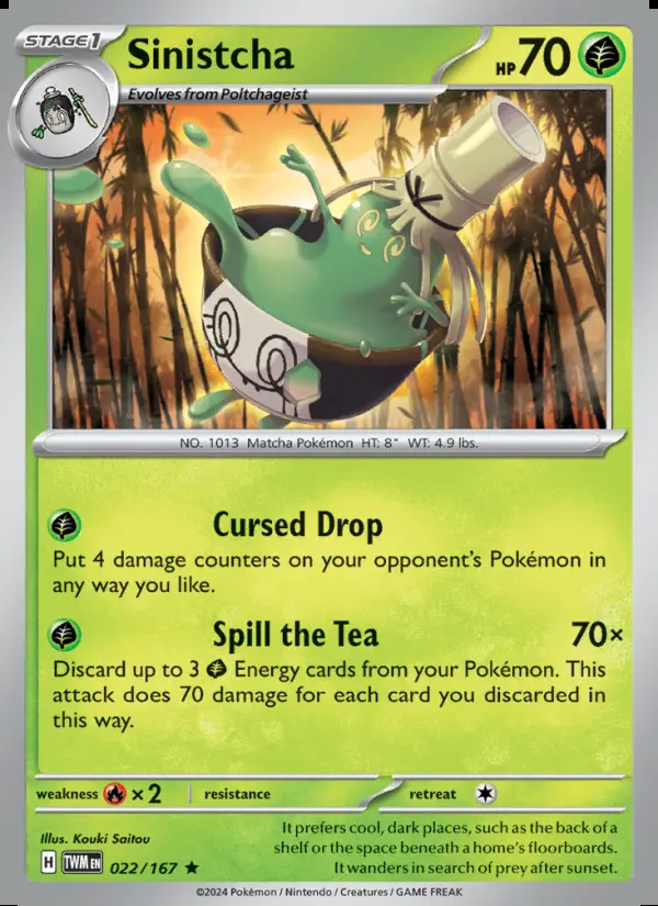 Image of the card Sinistcha