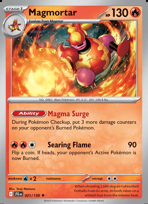 Image of the card Magmortar