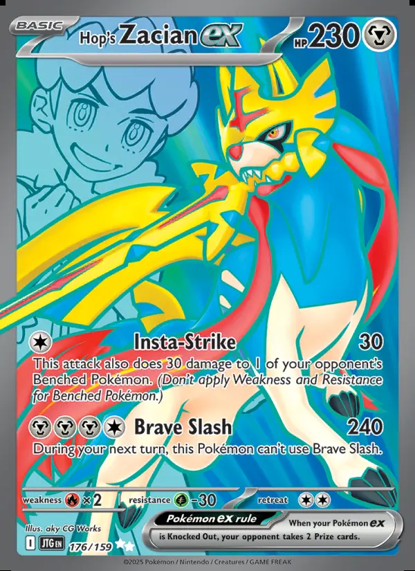 Image of the card Hop's Zacian ex