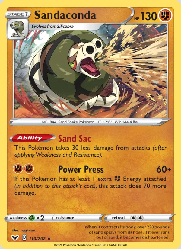 Image of the card Sandaconda