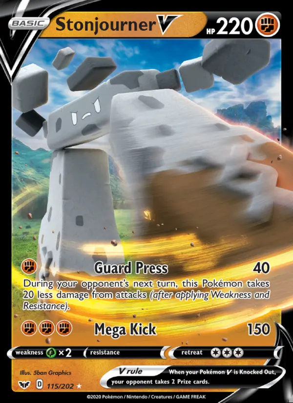 Image of the card Stonjourner V