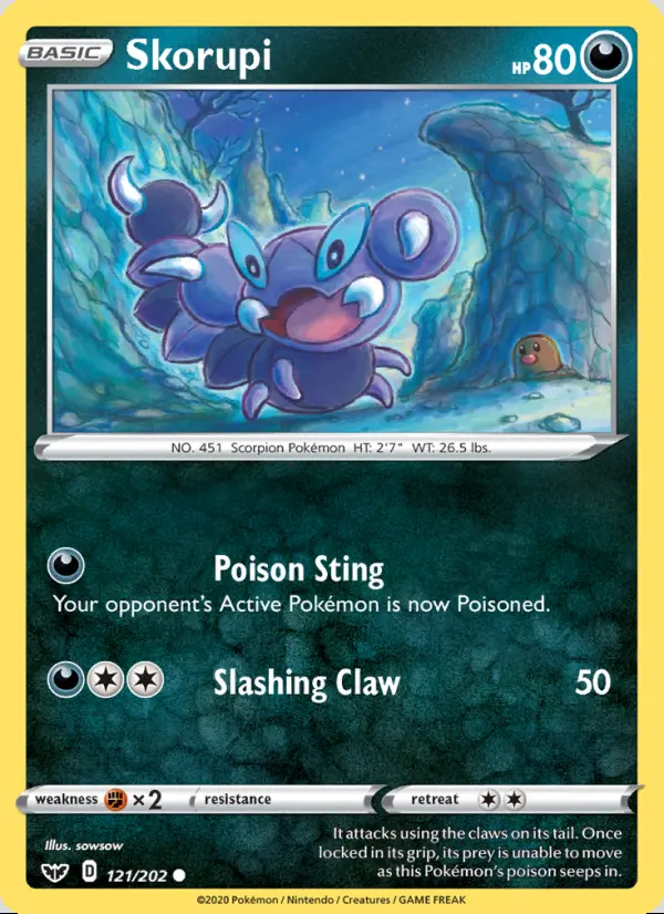 Image of the card Skorupi