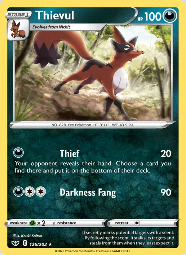 Image of the card Thievul