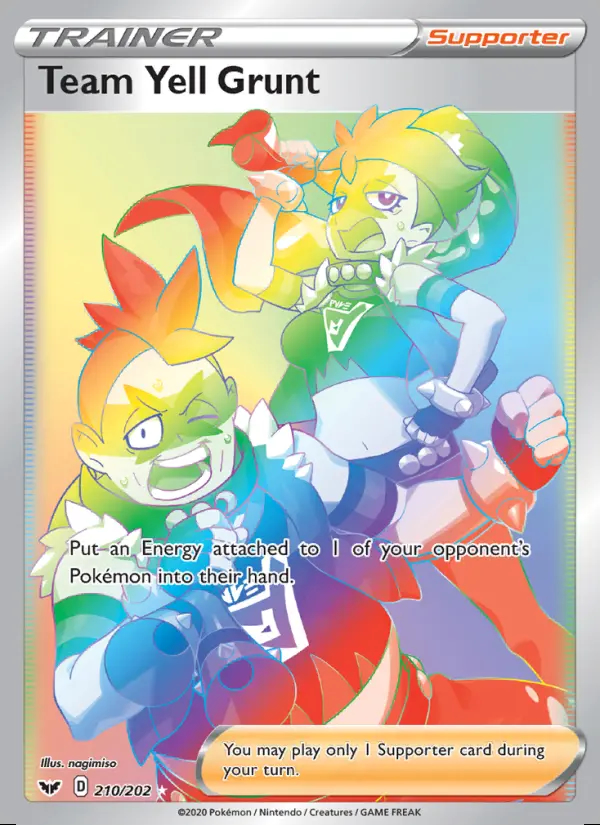 Image of the card Team Yell Grunt