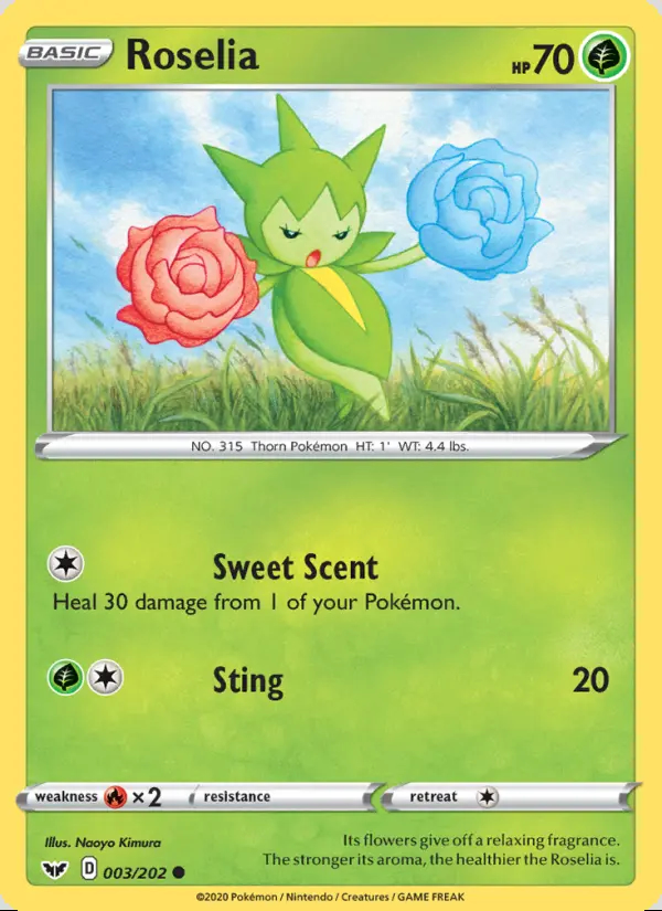 Image of the card Roselia