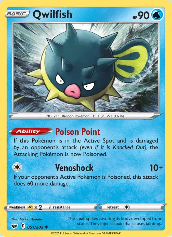 Image of the card Qwilfish