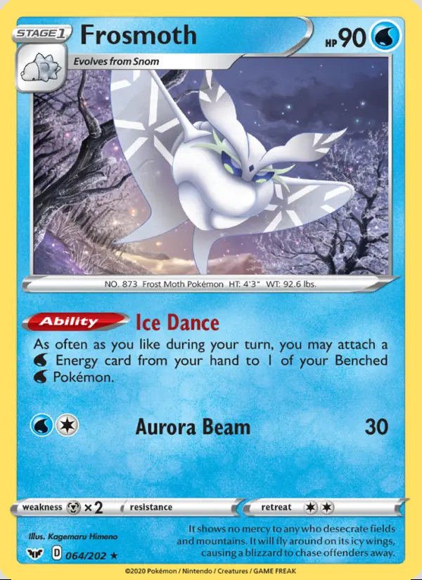 Image of the card Frosmoth
