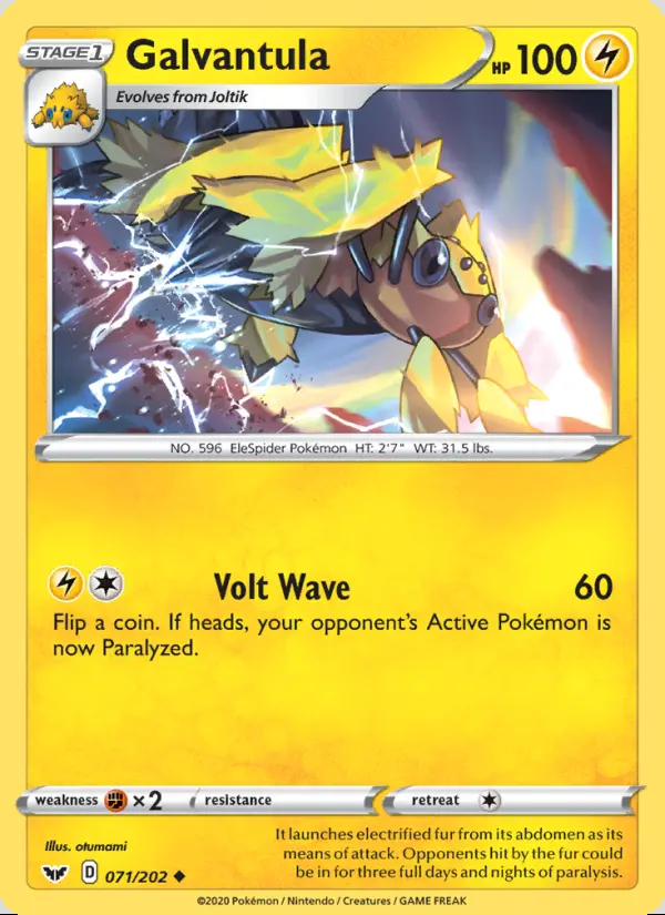 Image of the card Galvantula