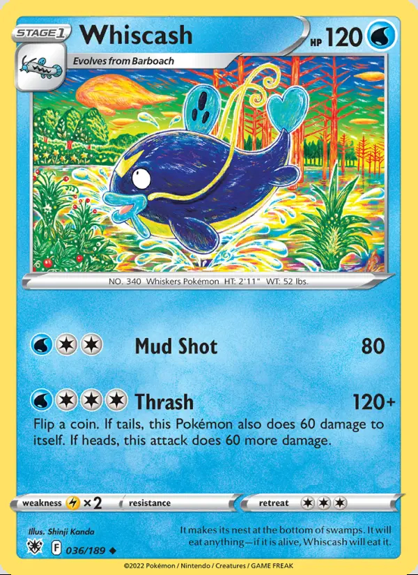 Image of the card Whiscash