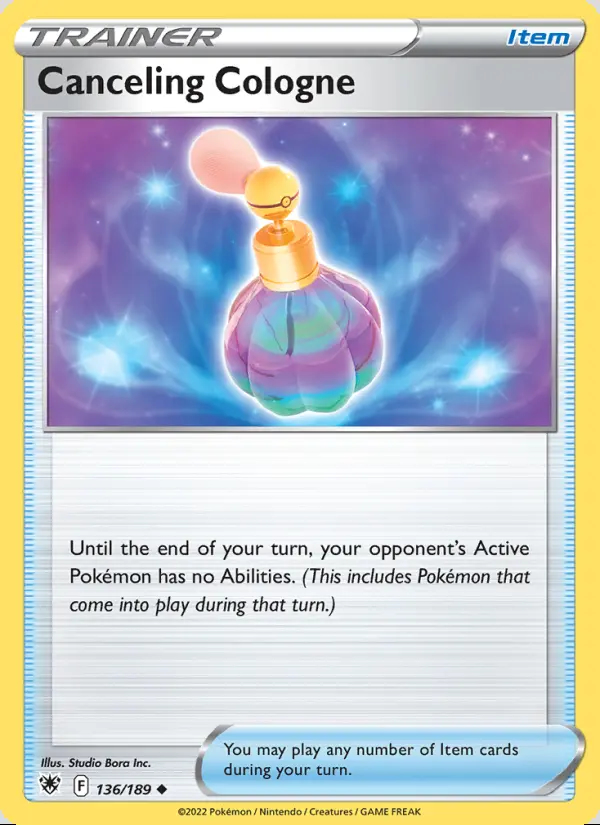 Image of the card Canceling Cologne