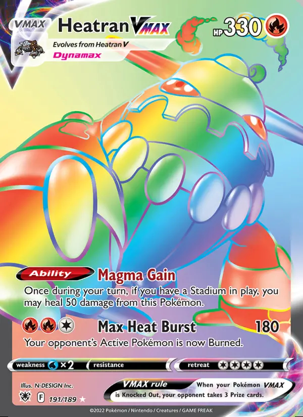 Image of the card Heatran VMAX