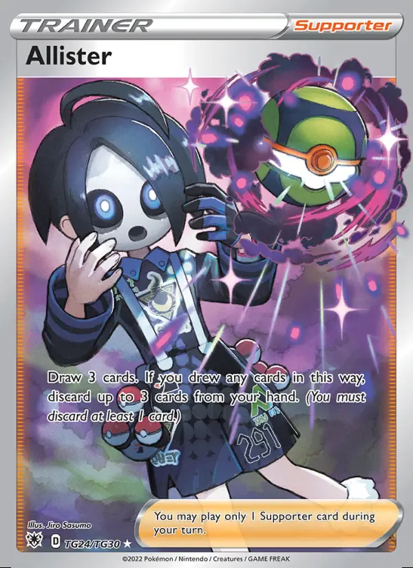 Image of the card Allister