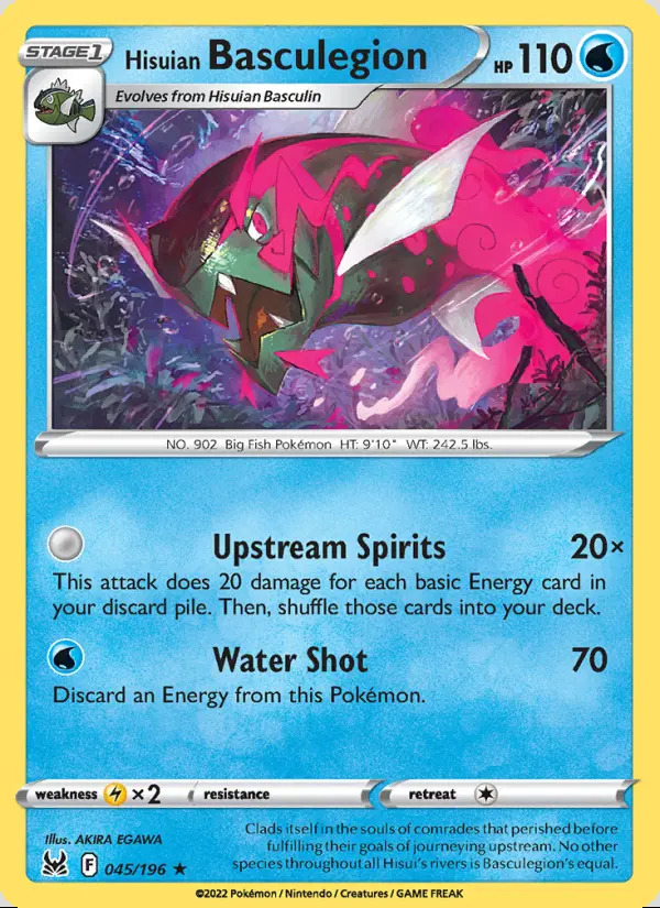 Image of the card Hisuian Basculegion