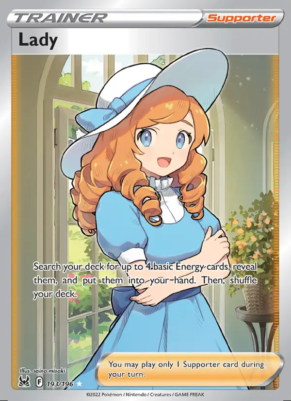 Image of the card Lady