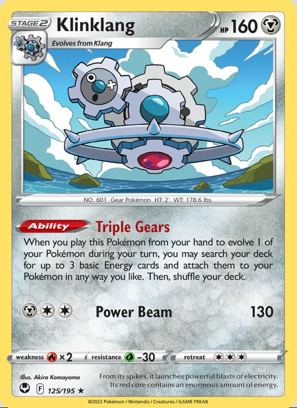 Image of the card Klinklang