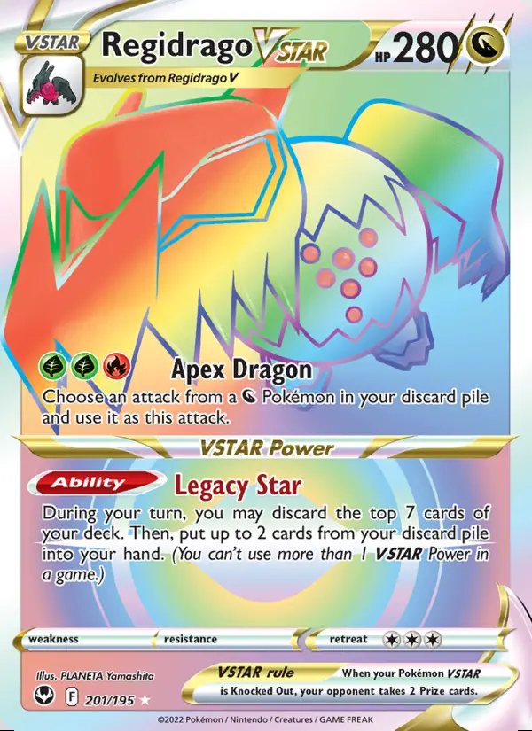 Image of the card Regidrago VSTAR