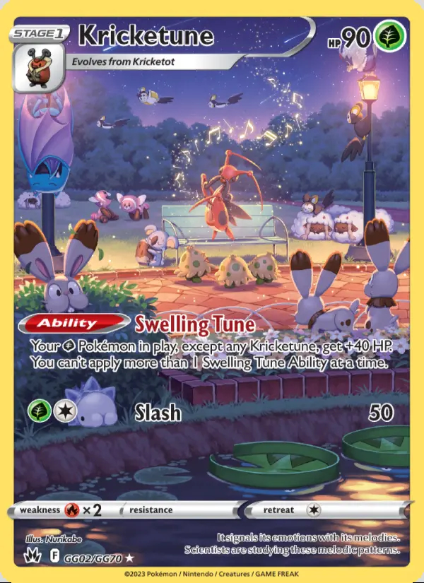 Image of the card Kricketune