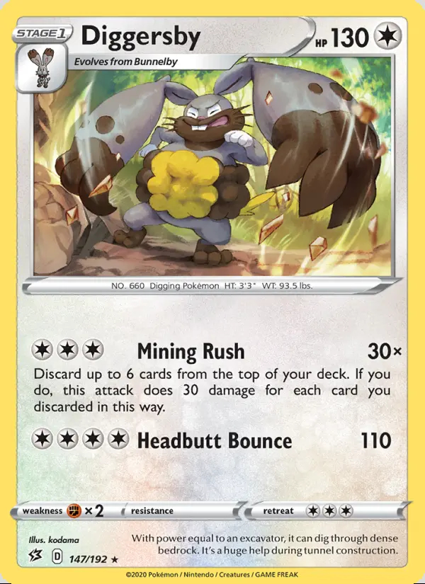 Image of the card Diggersby