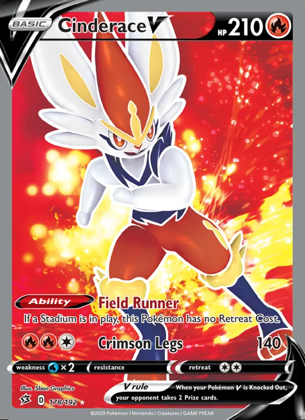 Image of the card Cinderace V