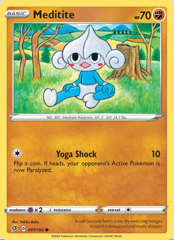 Image of the card Meditite