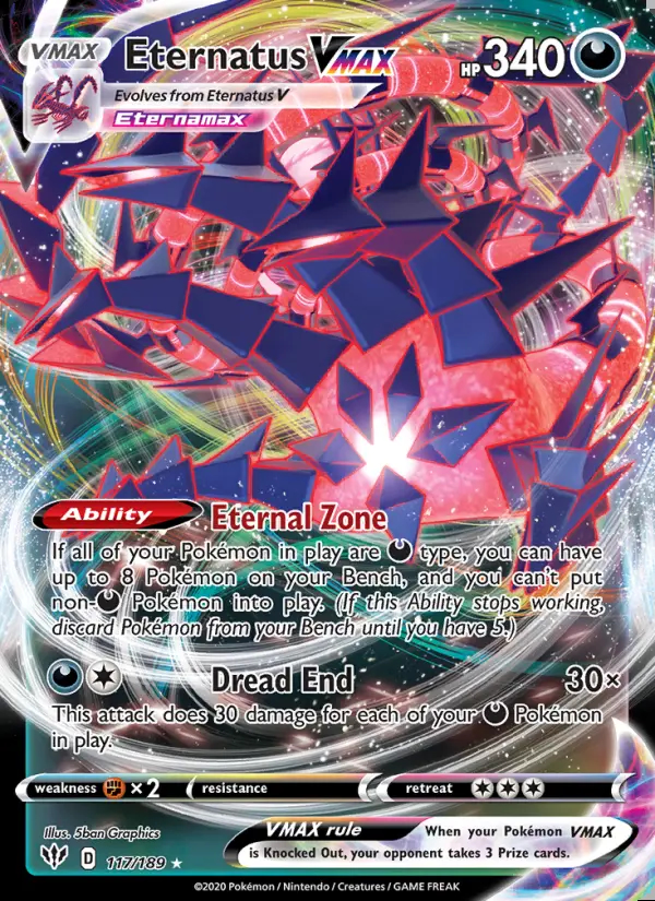 Image of the card Eternatus VMAX