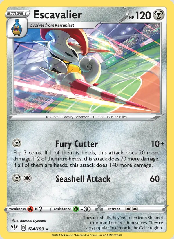 Image of the card Escavalier