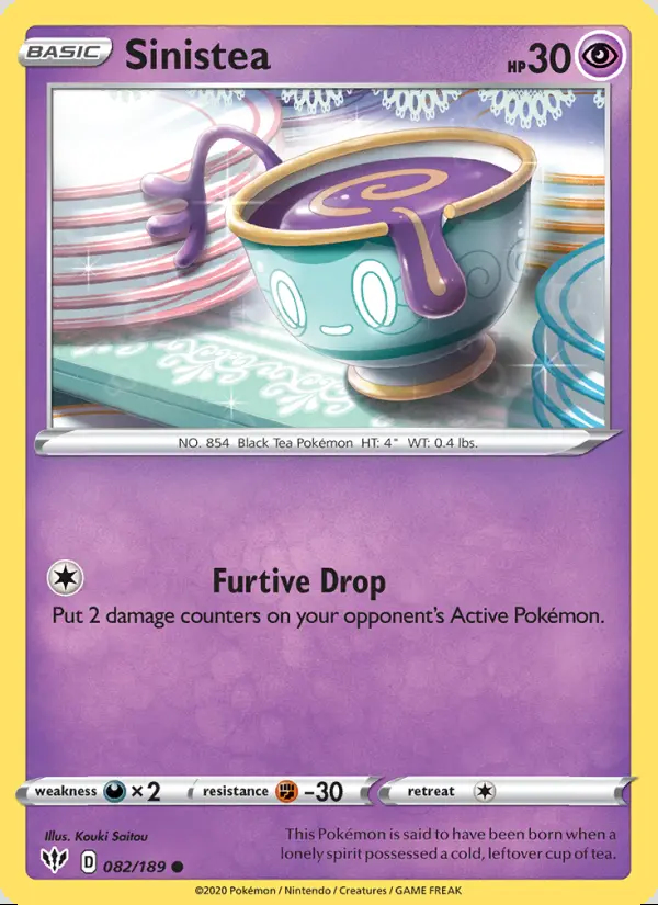 Image of the card Sinistea