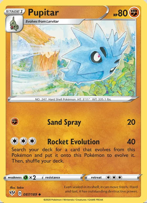 Image of the card Pupitar