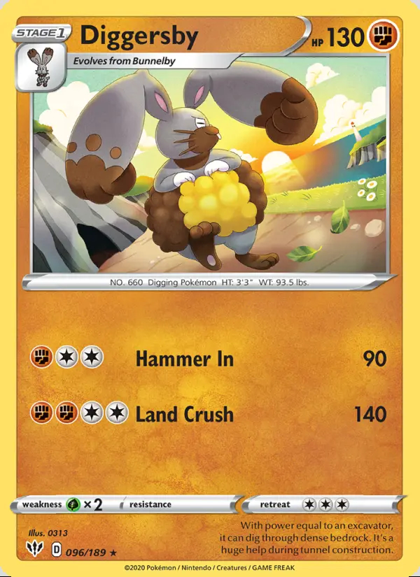 Image of the card Diggersby