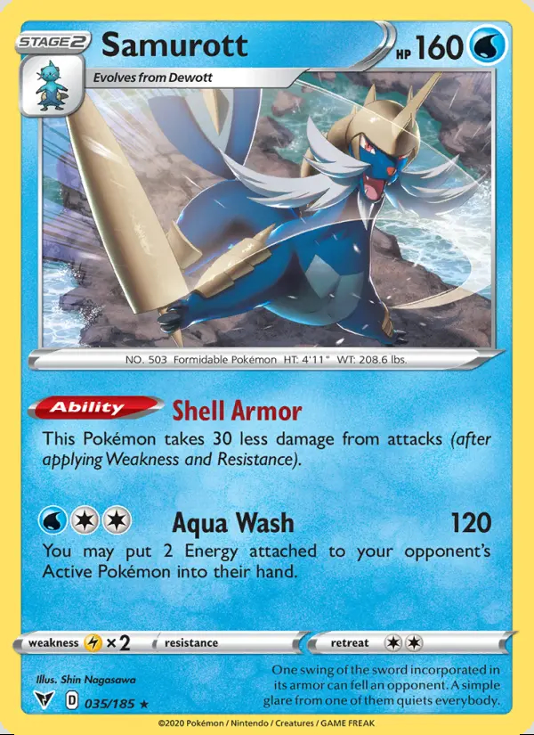 Image of the card Samurott