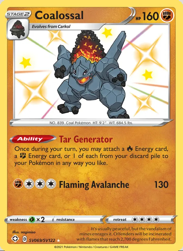 Image of the card Coalossal