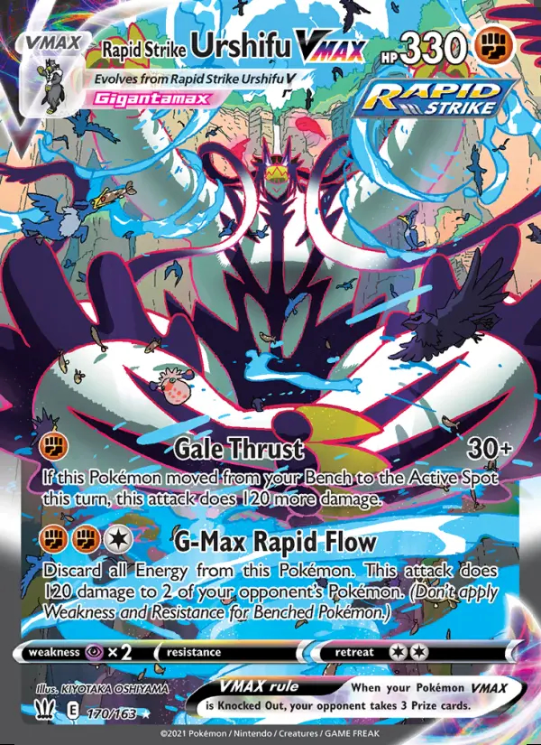 Image of the card Rapid Strike Urshifu VMAX
