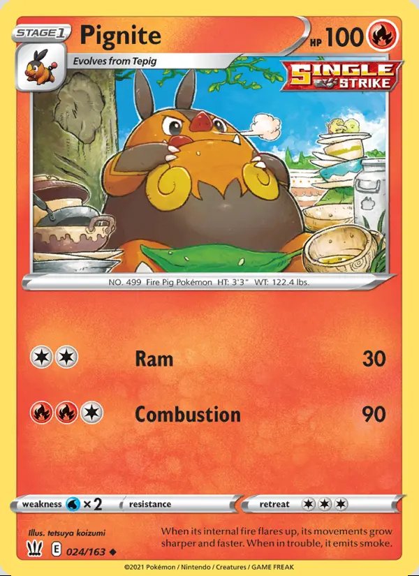 Image of the card Pignite