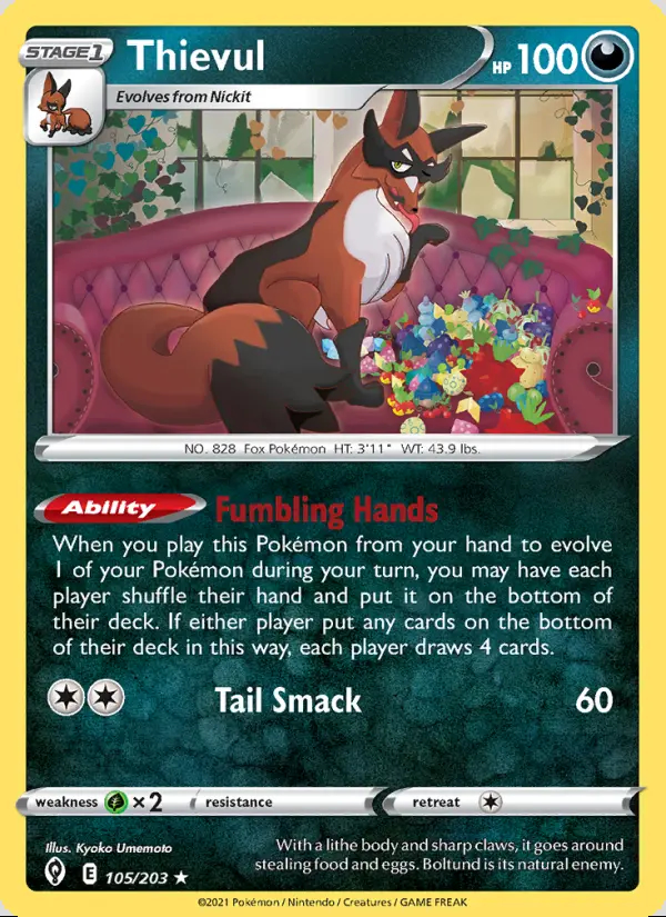 Image of the card Thievul
