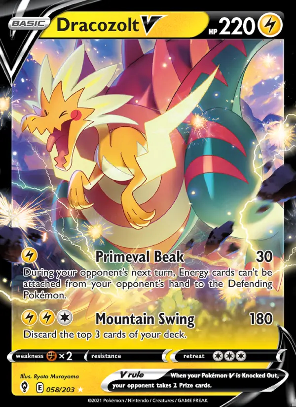 Image of the card Dracozolt V