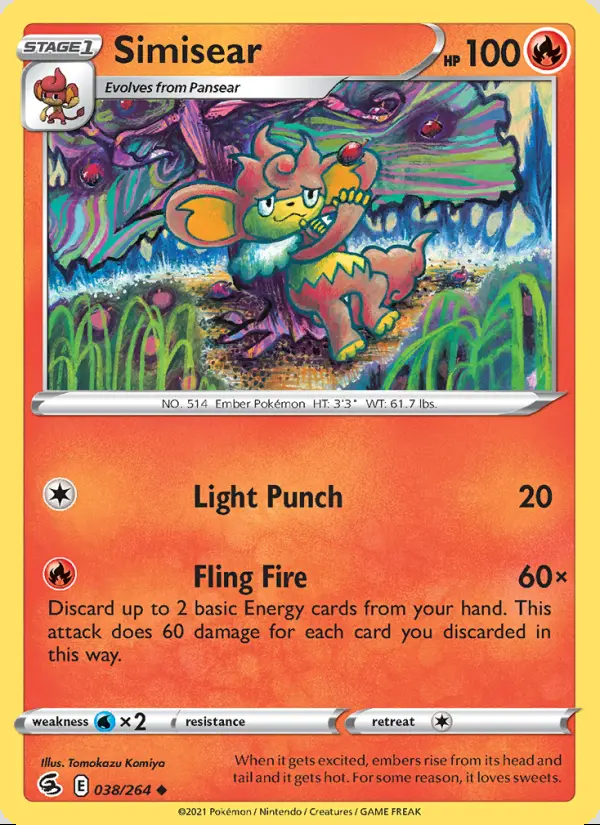 Image of the card Simisear