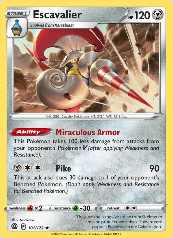 Image of the card Escavalier
