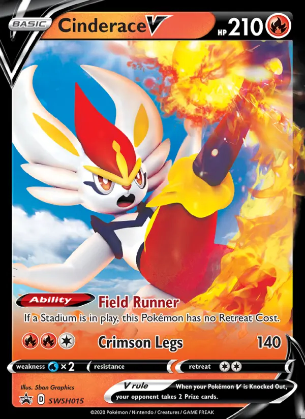 Image of the card Cinderace V