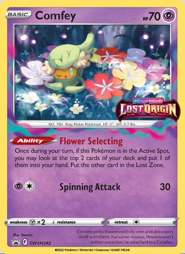 Image of the card Comfey