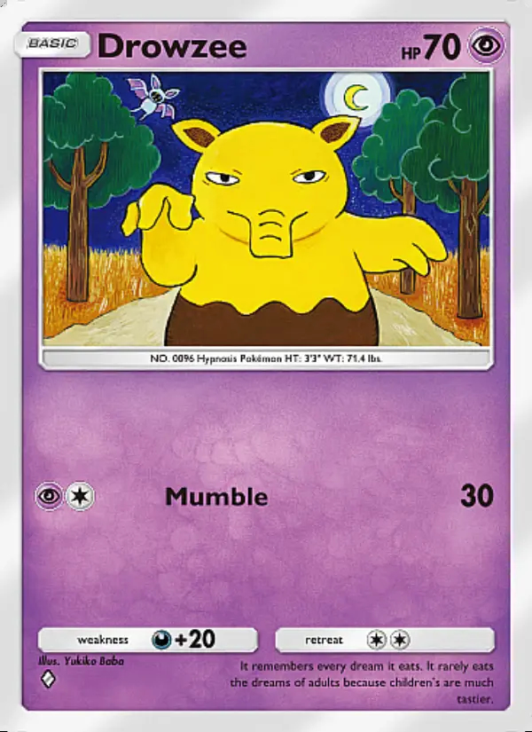Image of the card Drowzee