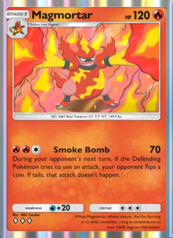 Image of the card Magmortar